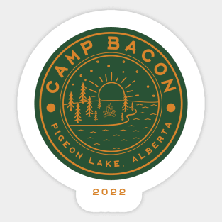 Camp Bacon 2022 Colour Sticker